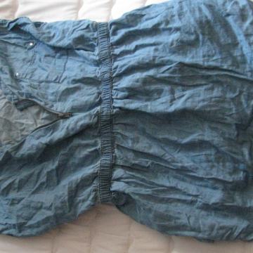 Nosečniška poletna tunika -jeans, vel S