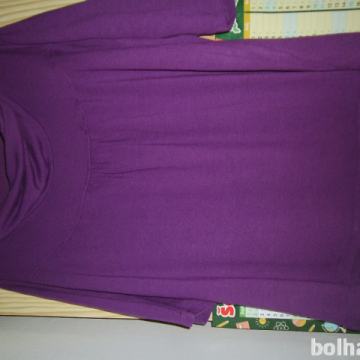 Nosečniška tunika-vijola, YESSICA vel. xl-xxl