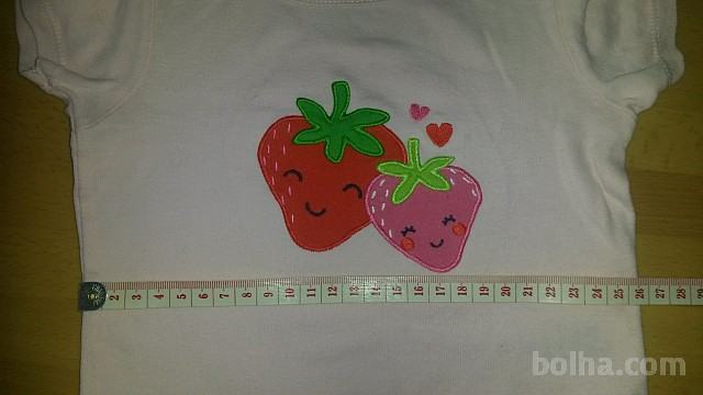 Bodi s kratkimi rokavi - vel. 80 (1 leto)