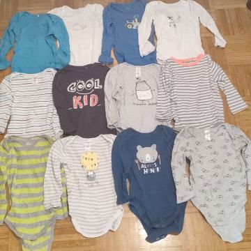 12x bodi dolg rokav št. 98