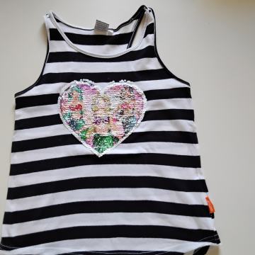 dekliška majica brez rokav EMOJI štev. 146/152