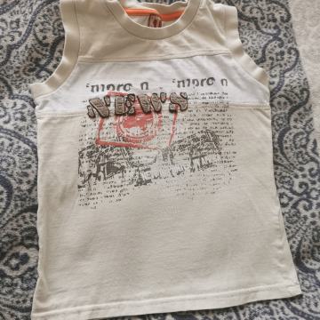 Fantovska majica brez rokavov 122 / 128