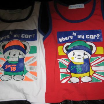 Fantovske poletne majice brez rokavov, VEL.104, 2KOM