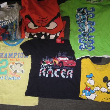 Fantovske poletne majice, vel. 62-68,74-80, 86-92, 98-104