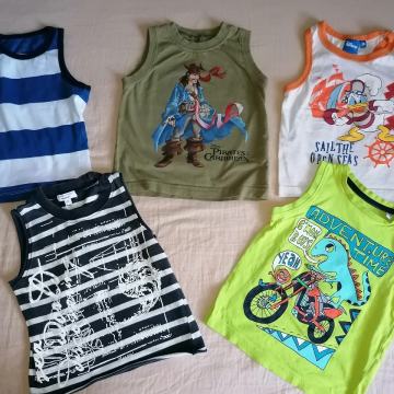 Majčka brez rokavov za fantka št.92