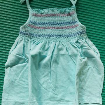 Majica/majčka dekliška brez rokavov, št. 116