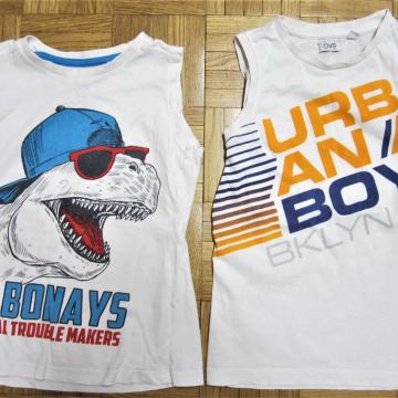 Majice brez rokavov, vel. 110