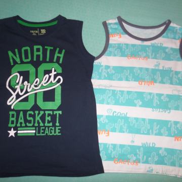 Majici brez rokavov št. 116/122  (večja modela)