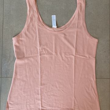 Bombažna TOP MAJICA, nežna marelična - vel. L - NOVO prodam