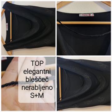 MAJICA - št.S+M ■elagantno ■bleščeče ■nerabljeno