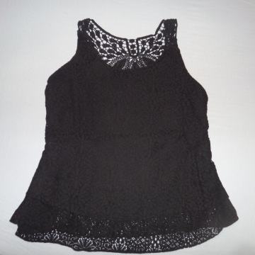 Top s čipko - dvoslojni, št. 38