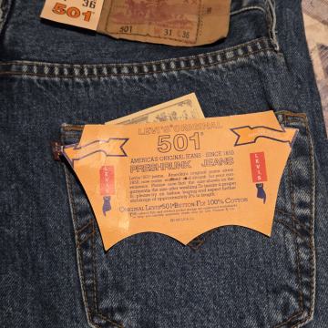 KAVBOJKE LEVIS 501