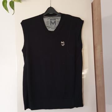 Mexx črn bombažni brezrokavnik M