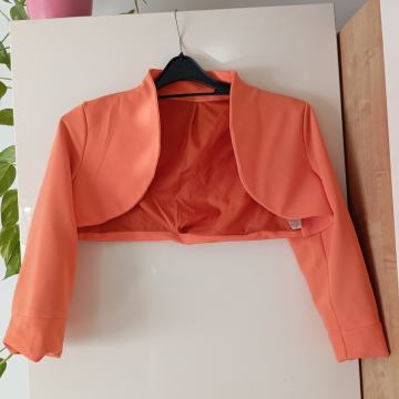 NOV ORANŽEN KRATEK BOLERO 40