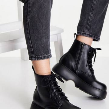 Zimski gležnjarji z debelim podplatom 38