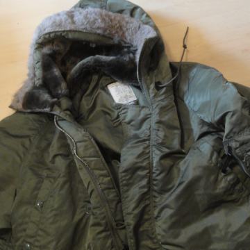 BOMBER ALPHA  PARKA TYPE N-3B ŠT.XL