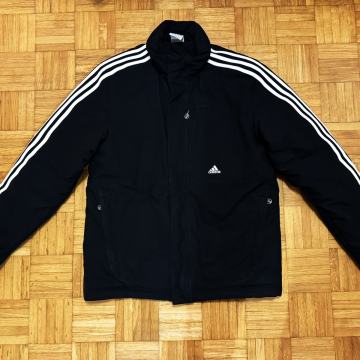 Črna Moška Adidas Jakna (S)