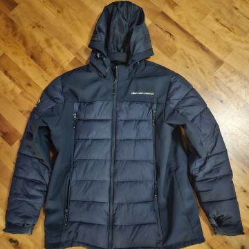 JAKNA, moška, temno modra, topla, velikost xl ali xxl