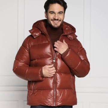 JOOP! Joshas moška puhovka, bunda, jakna L– rdeča (NOVA, z etiketo)