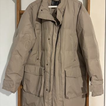 Moška bež OBOE Outware Down zimska Jakna - L