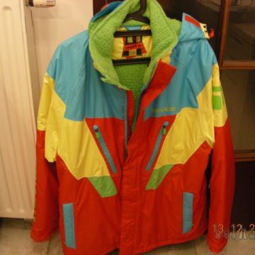 Moška bunda NEVICA, XXL, atraktivna barv kombinacija + rokavice z e...