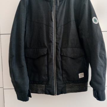 Moška bunda z zadrgo in kapuco zname TOM TAILOR, velikost L