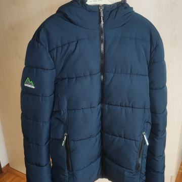 SuperDry modra moška bunda