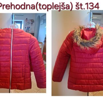 bunda prehodna dekliška 134