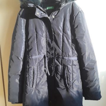 Dekliška bunda št.150, Benetton, modra