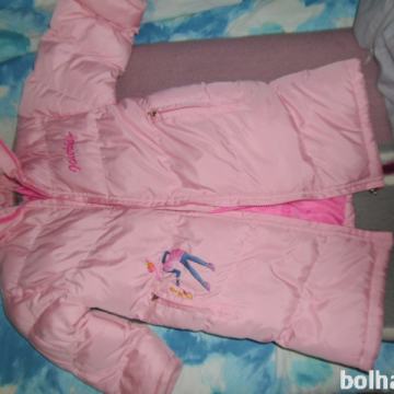 Dekliška topla in dolga bunda, YOWKIDS, VEL.3-4 LETA