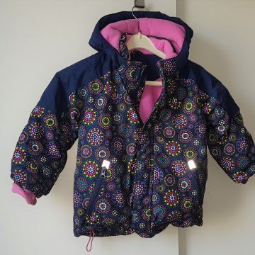 Otroška bunda s kapuco, št. 98