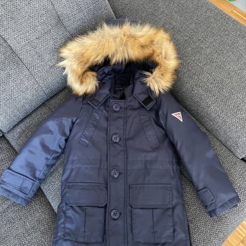 Otroška bunda - parka Guess - št.5 modra za fanta