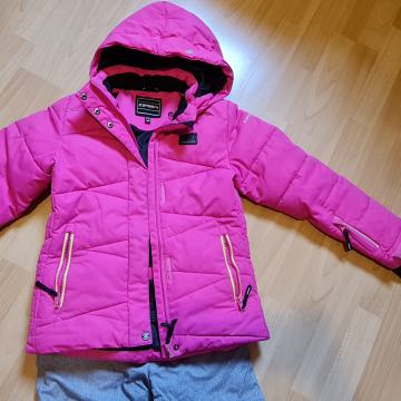 Smučarski komplet - smučarska jakna Icepeak 140, 9 -10 let in hlače