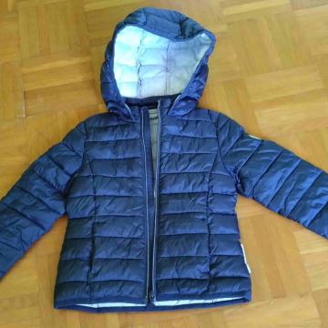 temno modra bunda Okaidi, 5 let / 110 cm
