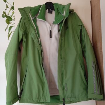 ADIDAS ZELENA DVOJNA BUNDA  XS