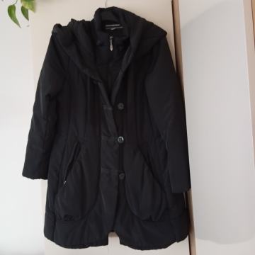 Ashley brooke črna dolga bunda 40