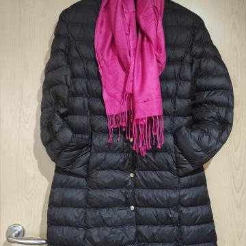 Črna prehodna bunda S