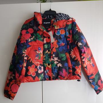 DESIGUAL KRATKA CVETLIČNA BUNDA M/L
