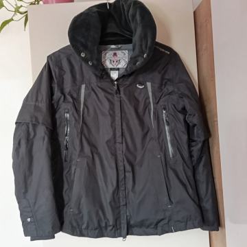 FOUGANZA ČRNA ZIMSKA BUNDA M