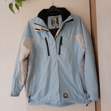 ICE SPEAK MODRO BELA SMUČARSKA BUNDA 42/44