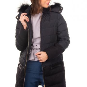 Nova original TRUSSARDI ženska bunda s krznom vel 40 S/M