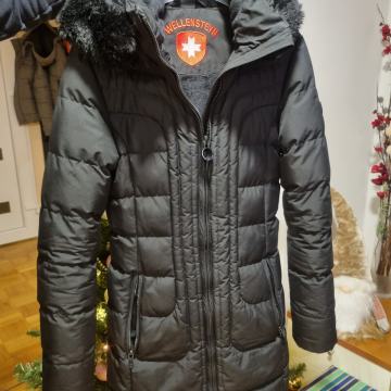 Ženska dolga bunda   WELLENSTEYN     "XS"   s kapuco
