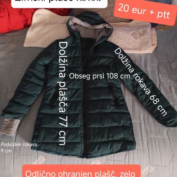 Zimski plašč xl /xxl