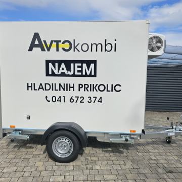 HLADILNA PRIKOLICA PRIMERNA ZA CATERING- NAJEM-IZPOSOJA