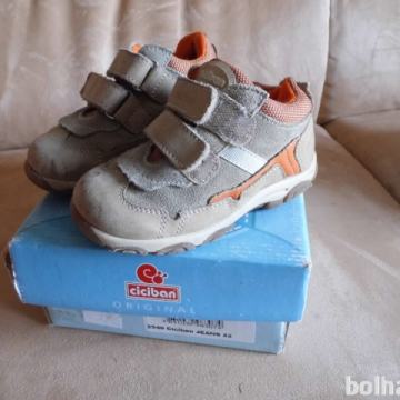 Ciciban gležnarji podloženi št.22 oker barve