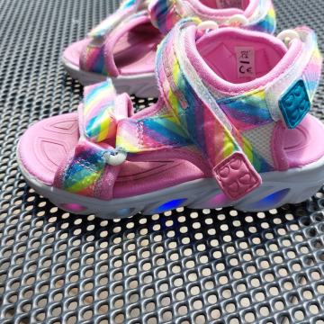 Otroški sandali Skechers z lučkami