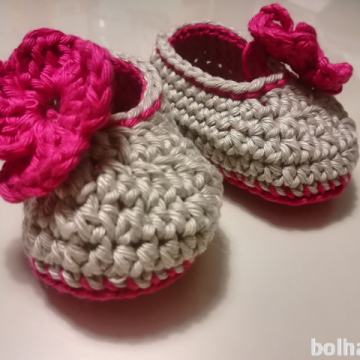 Otroški copatki - ročno delo - unikat NOVI