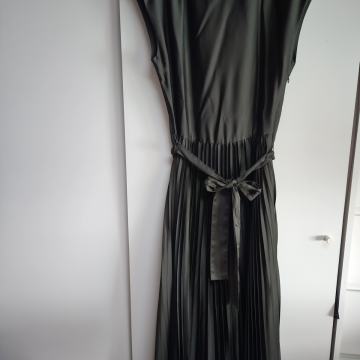 Elegantna obleka H&M, olivne barve, vel. 36, nova