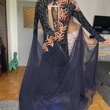 Elegantna obleka za standardne plese