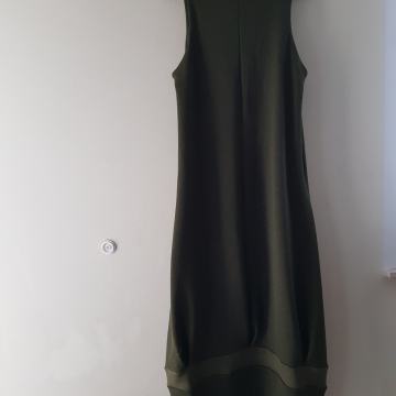 ROBERTO CHIMENTI NOVA KAKI MAXI OBLEKA 38/40